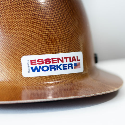 BW-122 | Essential Worker Decal - Color